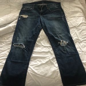 Cropped jeans